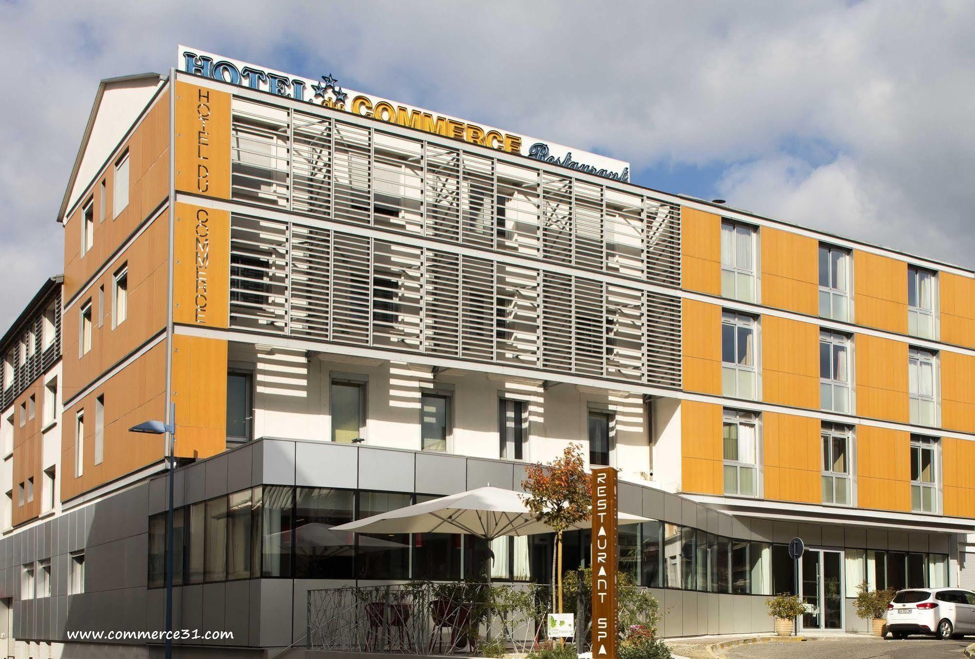 Hotel Du Commerce Spa Saint Gaudens Zewnętrze zdjęcie